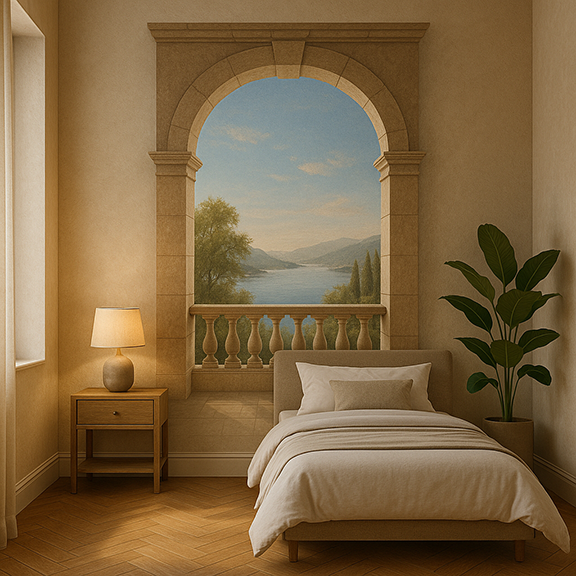 Illusion Murals for Space Enhancement